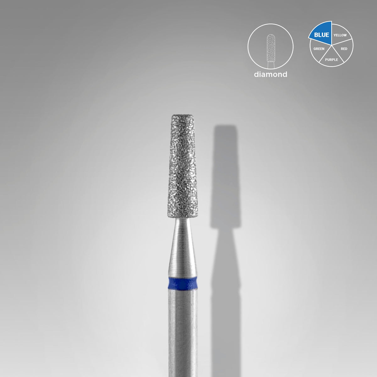 Staleks Pro Diamond Drill Bit Frustum Blue 2.5mm