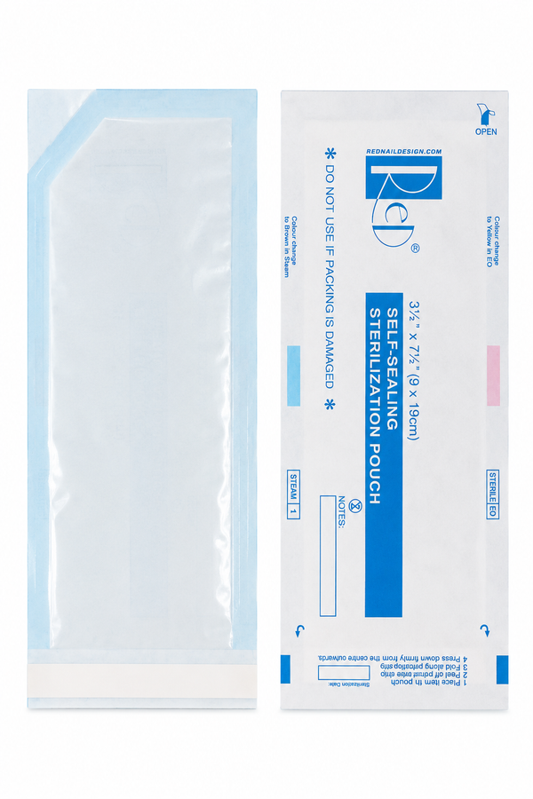 Self Seal Disinfecting Pouches (9x19cm)
