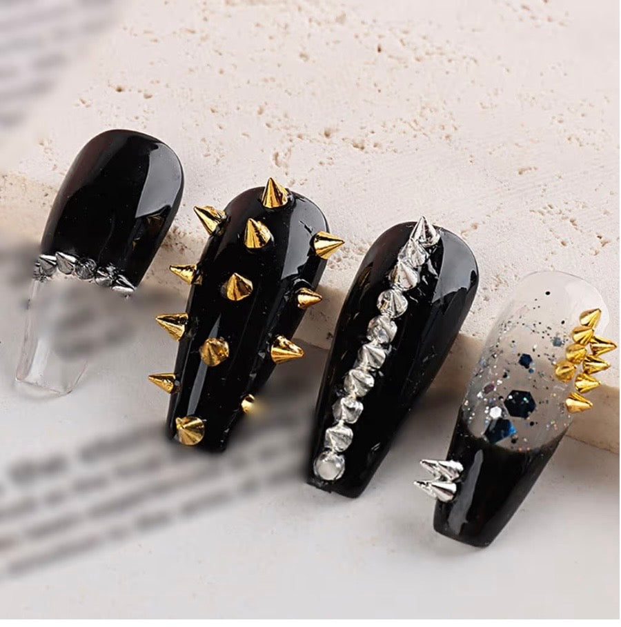 Triangle/spikes Nail Art Charms – Mixed Colors