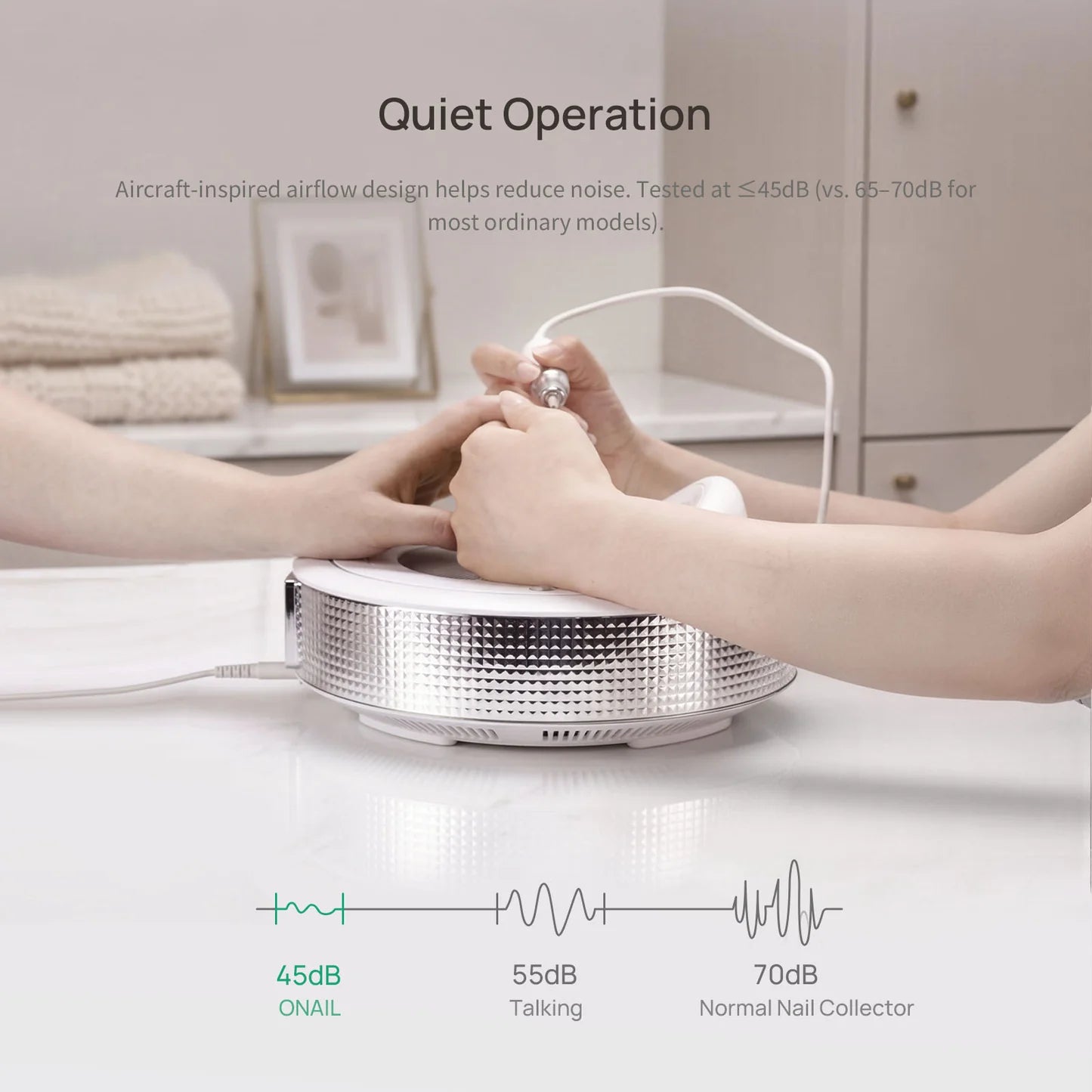 Plug-in Nail Dust Collector Tornado No.1