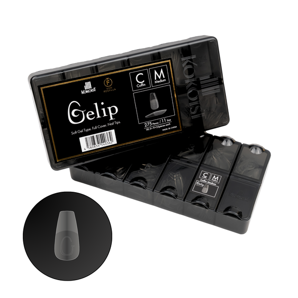 Coffin Medium Gelip Extensions (275 pcs)