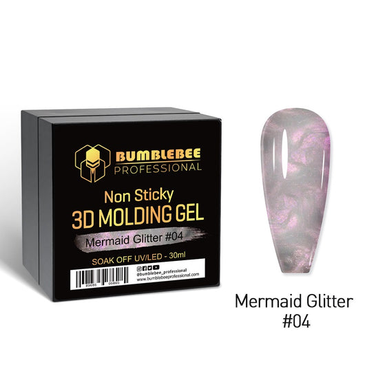 Bumblebee Professional 3D Molding Gel Mermaid Glitter #04