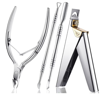 Silver - 4 In 1 Manicure/pedicure Tool Set