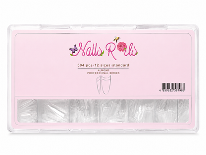 Professional Acrylic Almond Medium Nail Tips