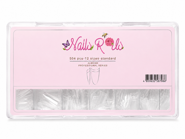 Professional Acrylic Almond Medium Nail Tips