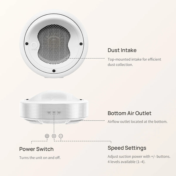 Plug-in Nail Dust Collector Tornado No.1