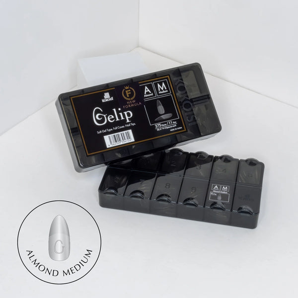 ALMOND MEDIUM GELIP EXTENSIONS (275 PCS.)