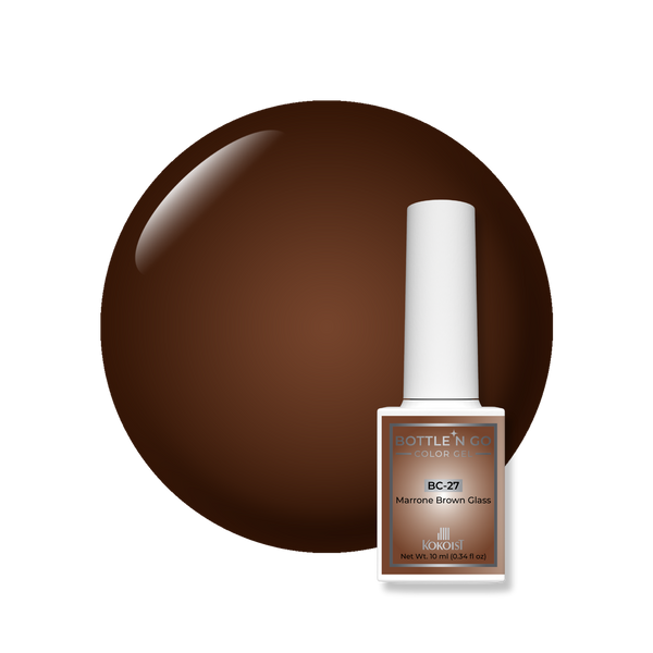 Bottle 'N Go BC-27 Marrone Brown Glass
