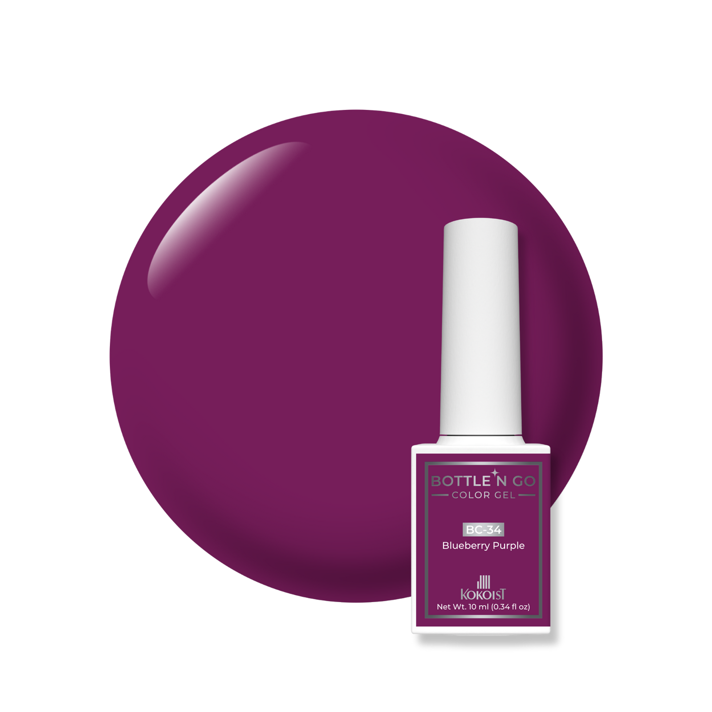 Bottle 'N Go BC-34 Blueberry Purple