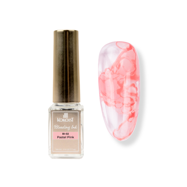 BI-02 Bleeding Ink Pastel Pink