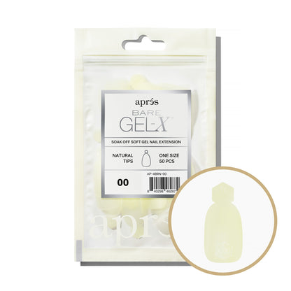 Bare Gel-X Natural Refill Tip Bag