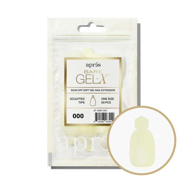 Bare Gel-X Sculpted Refill Tip Bag