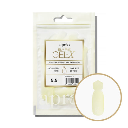Bare Gel-X Sculpted Refill Tip Bag