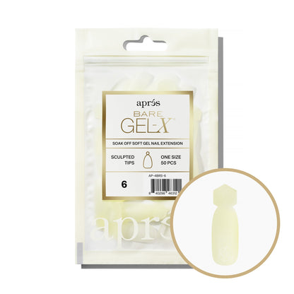 Bare Gel-X Sculpted Refill Tip Bag