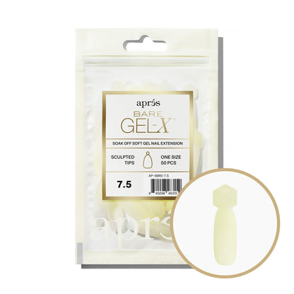 Bare Gel-X Sculpted Refill Tip Bag
