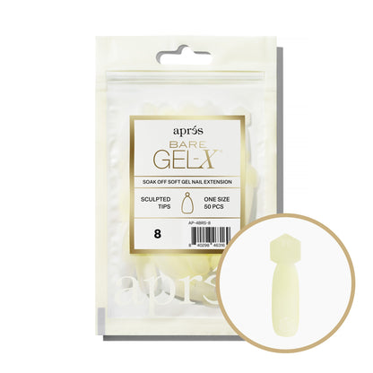Bare Gel-X Sculpted Refill Tip Bag