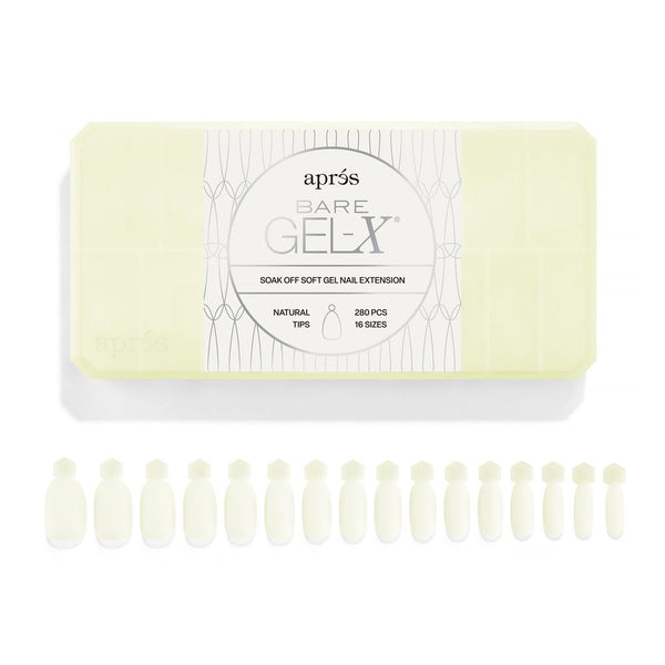 Bare Gel-X® Natural Box of Tips (16 sizes, 280pcs)