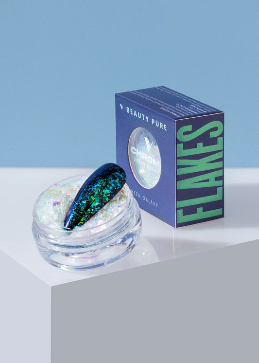 Chrome Powder - Green Galaxy
