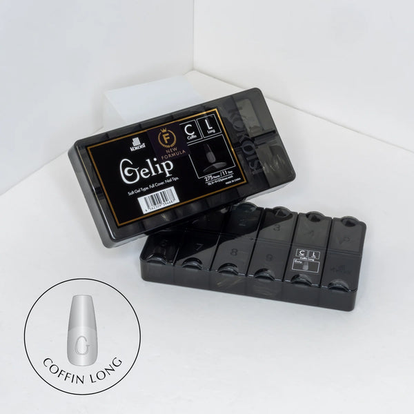 COFFIN LONG GELIP EXTENSIONS (275 PCS.)