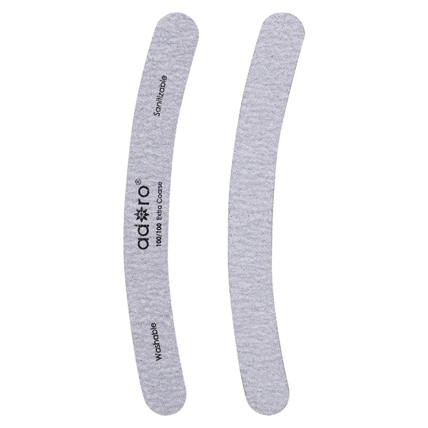 CURE BANANA NAIL FILE ZEBRA RIT 100/100 50 PACK