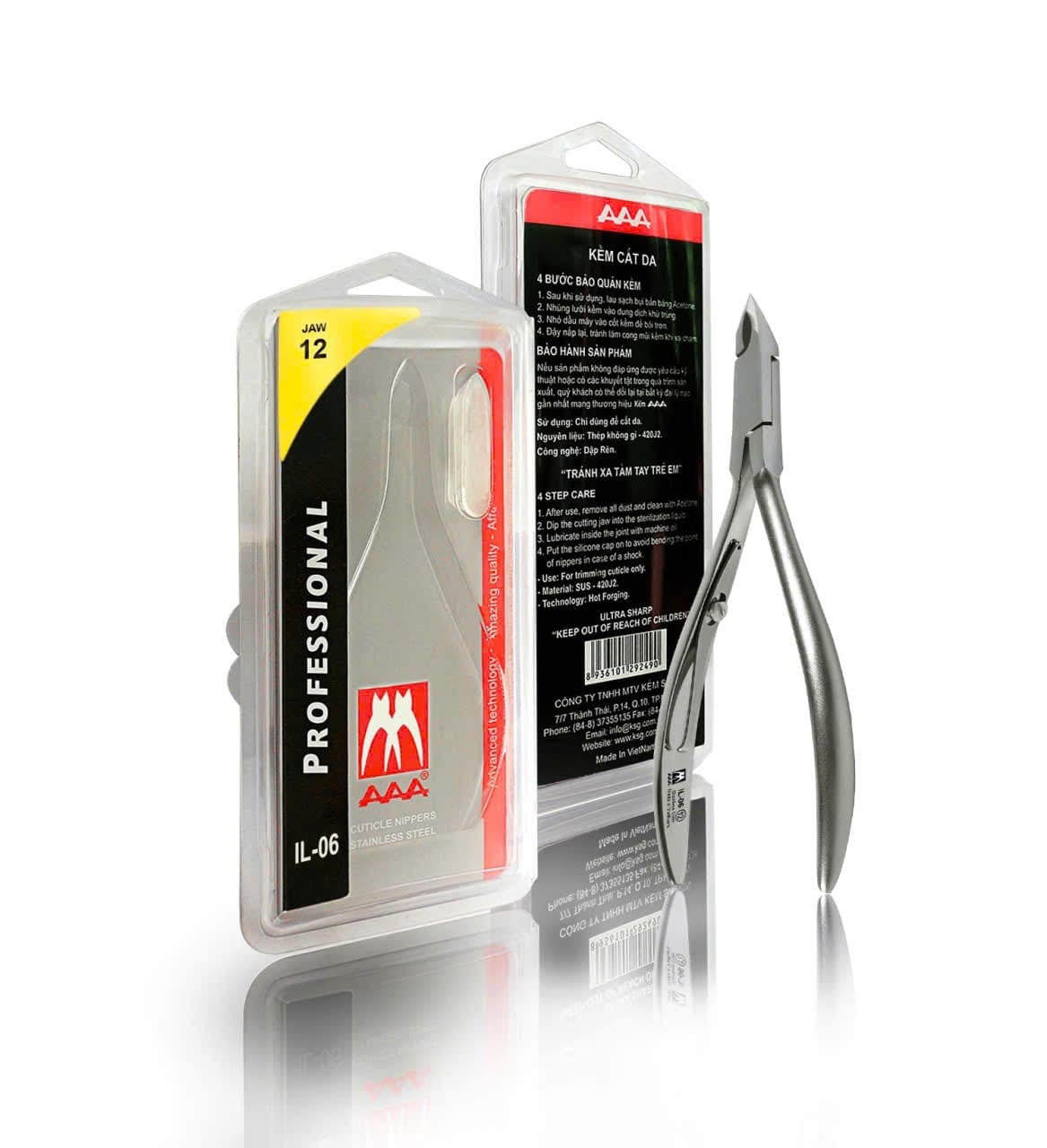 CUTICLE NIPPERS IL-06 JAW 12