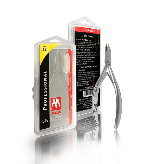 CUTICLE NIPPERS IL-09 JAW 12