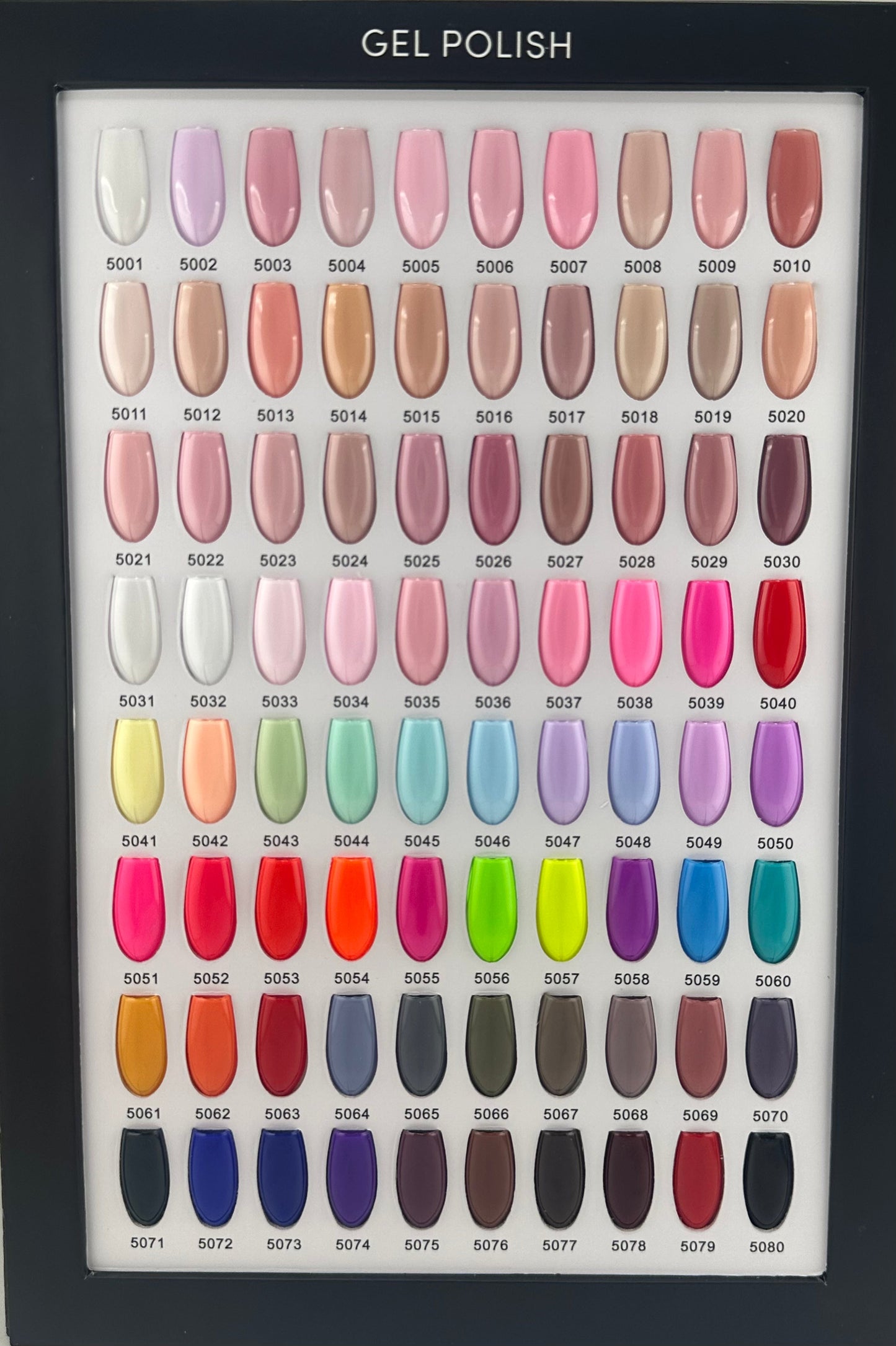 CHAUN LEGEND 1ST COLLECTION GEL POLISHES