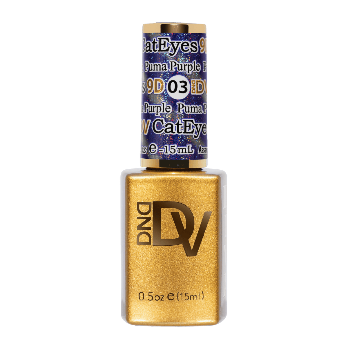 DIVA 9D #3 Cat Eye Glassball - Puma Purple bottle