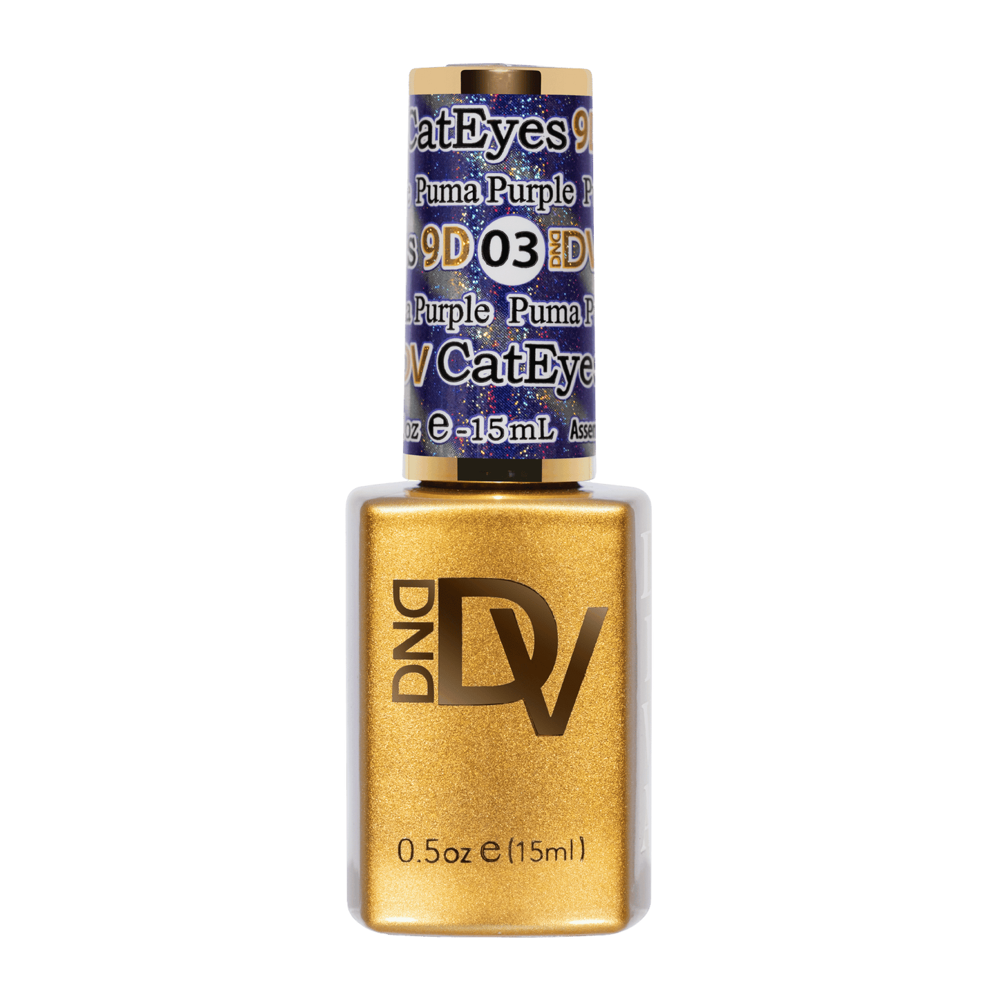DIVA 9D #3 Cat Eye Glassball - Puma Purple bottle