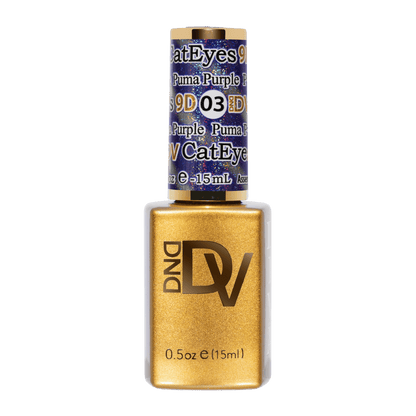 DIVA 9D #3 Cat Eye Glassball - Puma Purple bottle