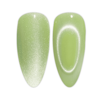 DIVA 9D #12 Cat Eye Glassball - Leafy Prowl