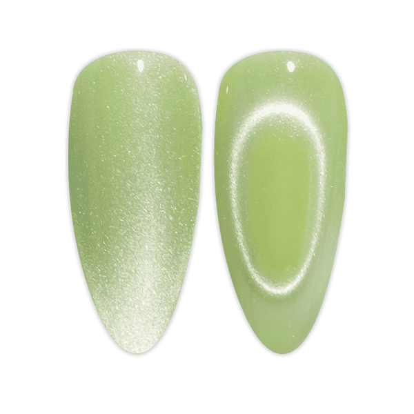 DIVA 9D #12 Cat Eye Glassball - Leafy Prowl