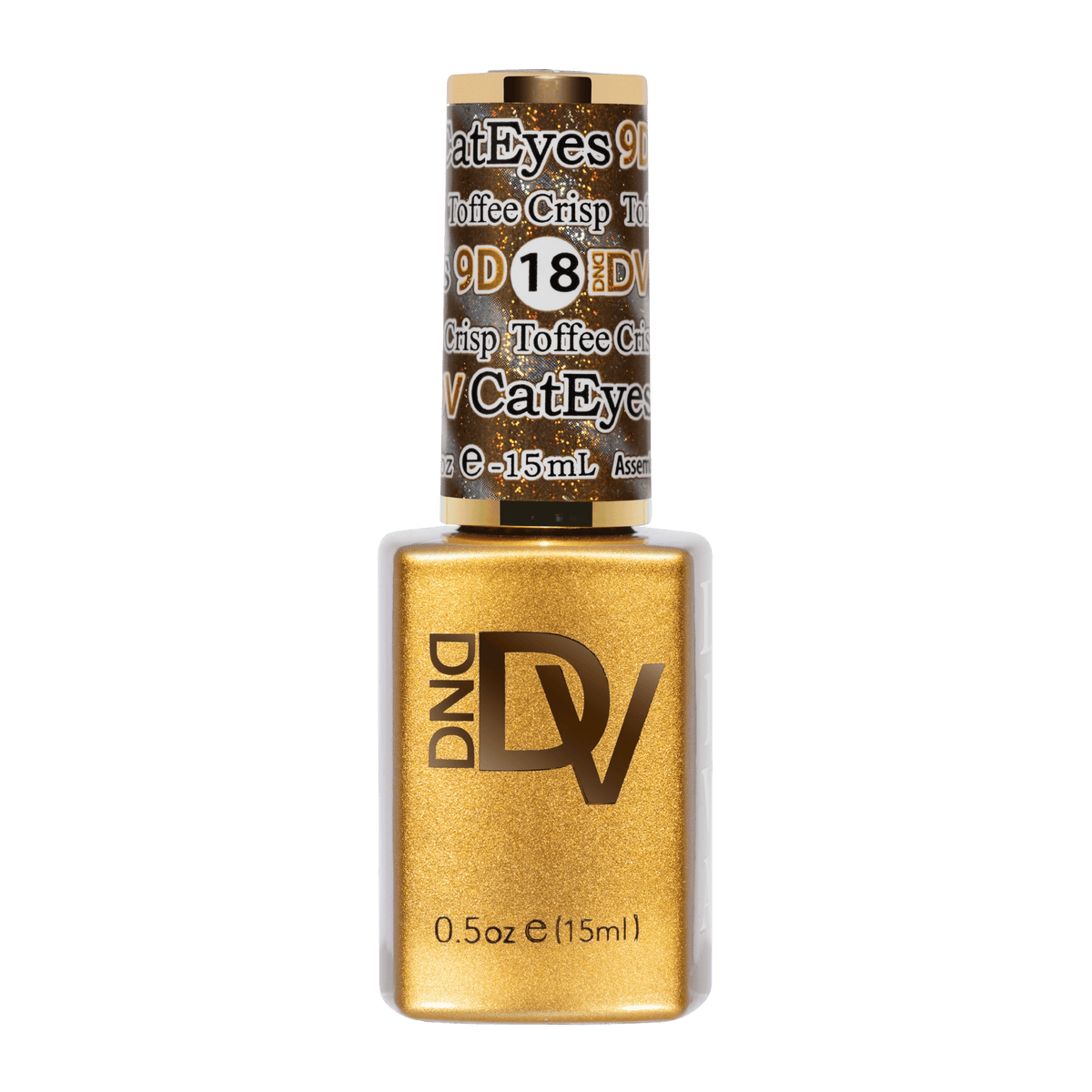 DIVA 9D #18 Cat Eye Candy - Toffee Crisp bottle