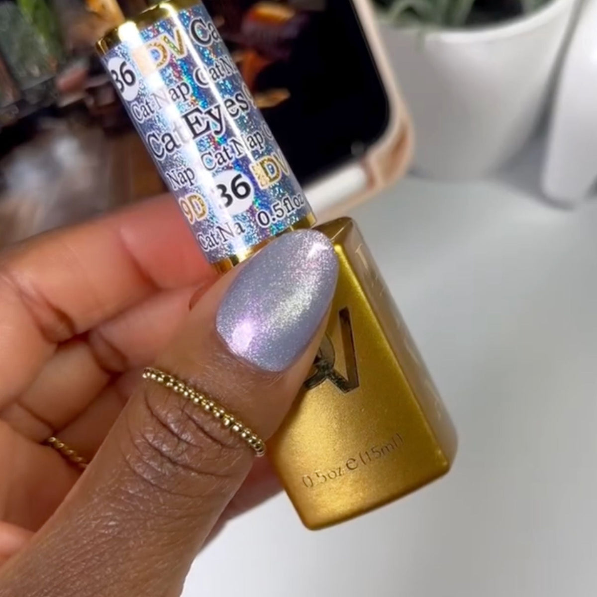 DIVA 9D #36 Cat Eye Daydream - Cat Nap swatch