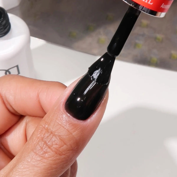 Chrome Base Gel #5555 - Black