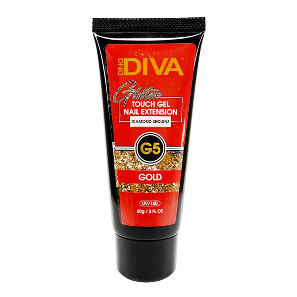DIVA - Glitter Touch Gel - G5 Gold