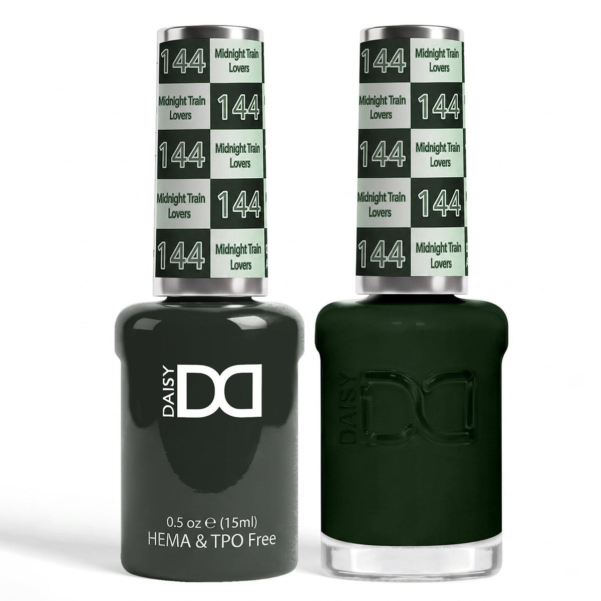 HEMA & TPO Free Gel Polish - 144 Midnight Train Lovers - 0.5 oz