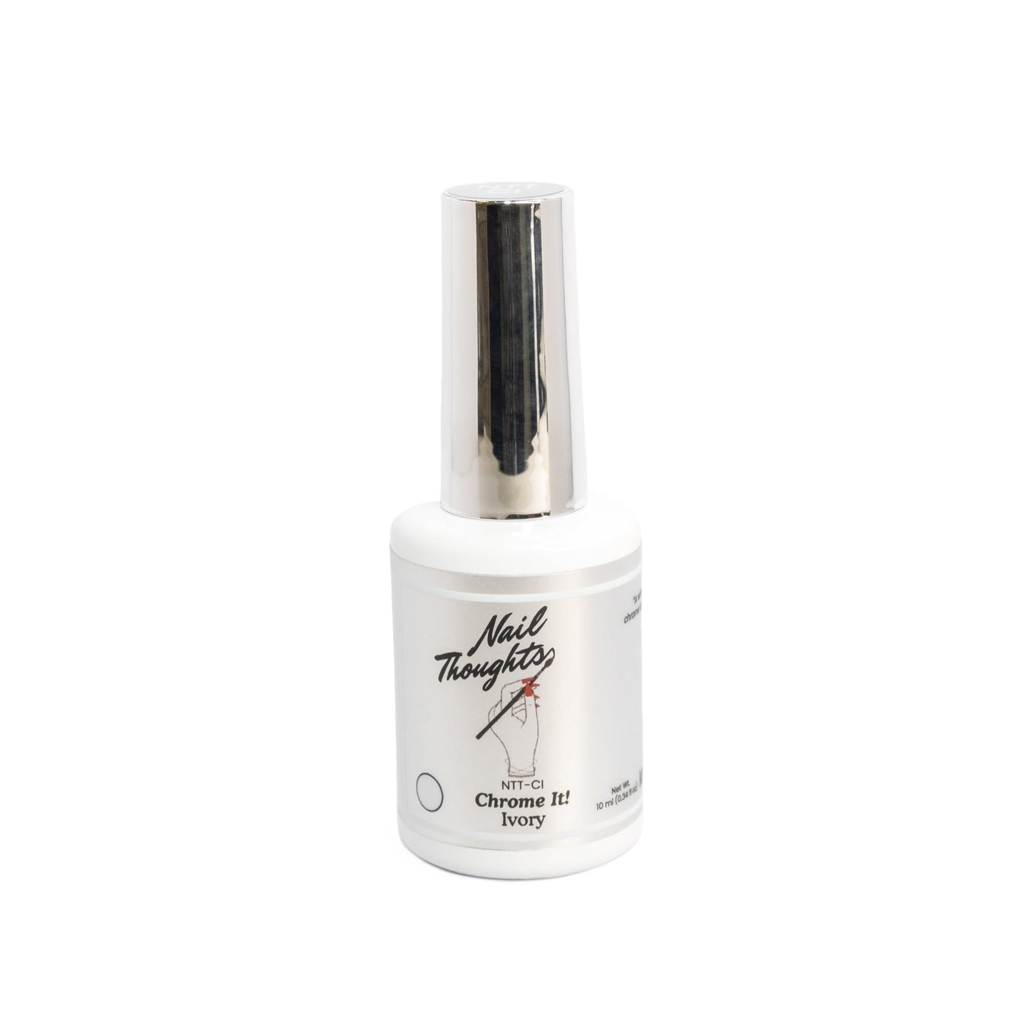 NTT-CI Chrome It! Ivory Non-Wipe Gel