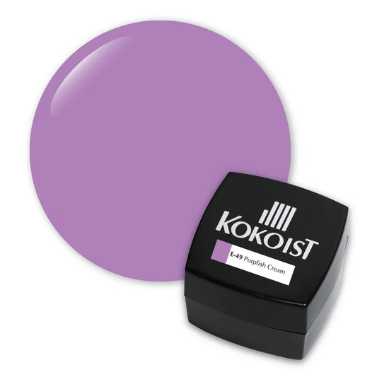 E-49 PURPLISH CREAM