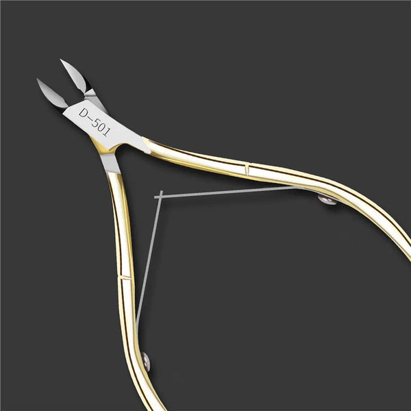 GOLD - CUTICLE NIPPERS D-501