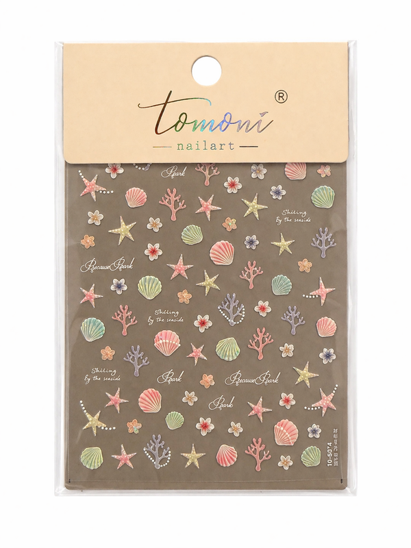 Pastel Ocean Nail Art Stickers