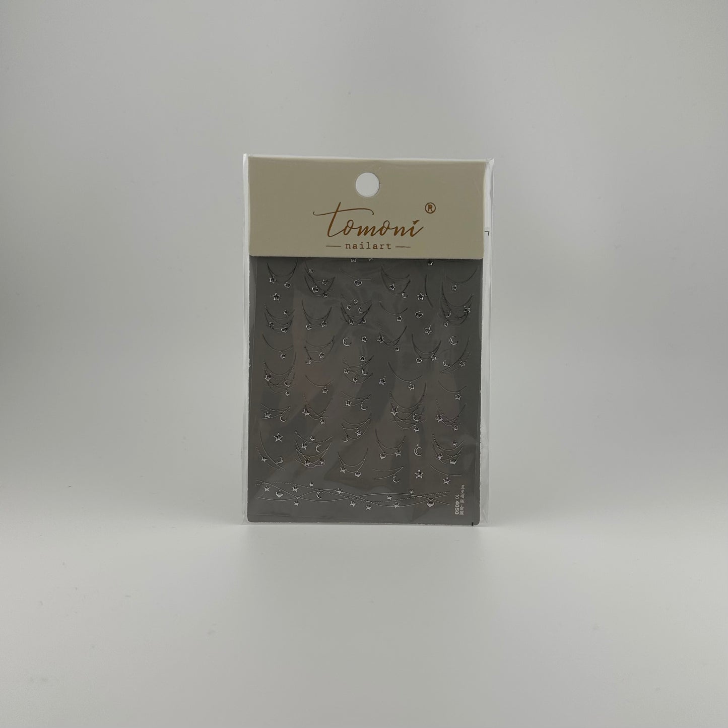 STAR & HEART NECKLACE PREMIUM NAIL STICKER