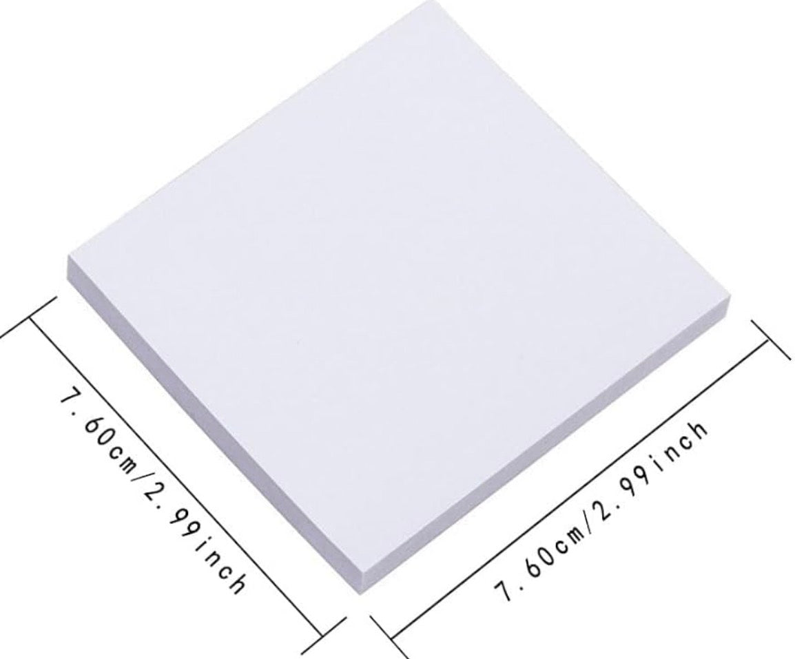 Square Mixing Palette Paper Pack