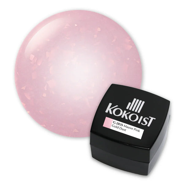 G-283S MAUVE PINK GOLD DUST