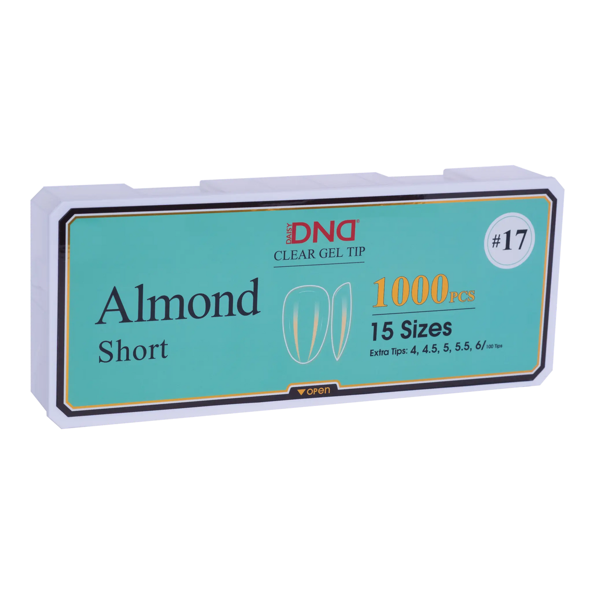 DND Soft Gel Tips Almond Short #17
