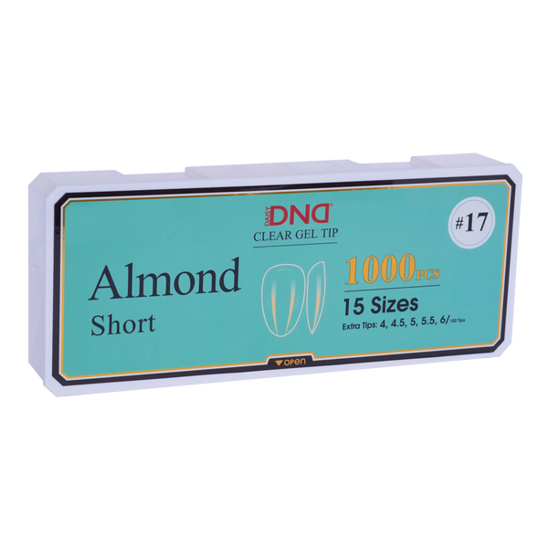 DND Soft Gel Tips Almond Short #17