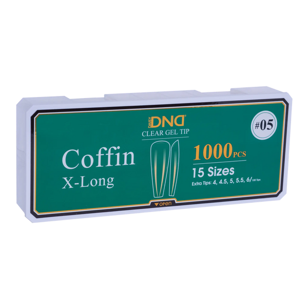 DND Soft Gel Tips Coffin X-Long #05