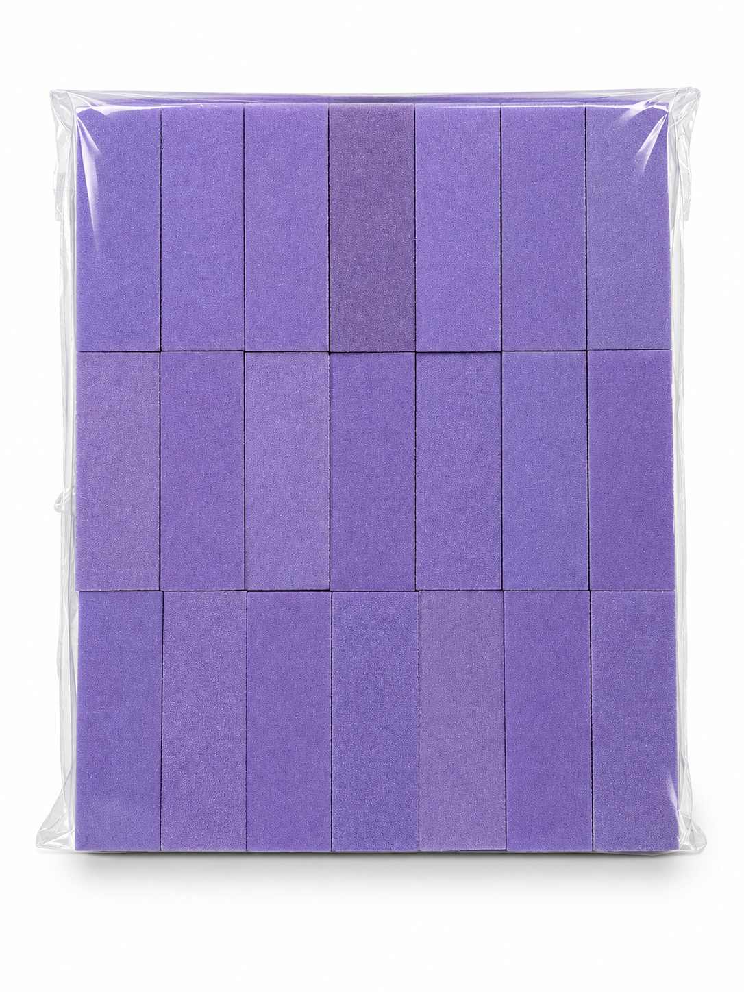 3 Way Buffer Purple White- 21pcs