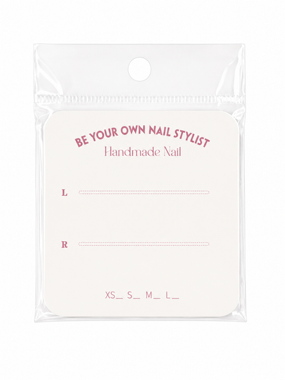 Press-On Nail Size & Display Card Inserts