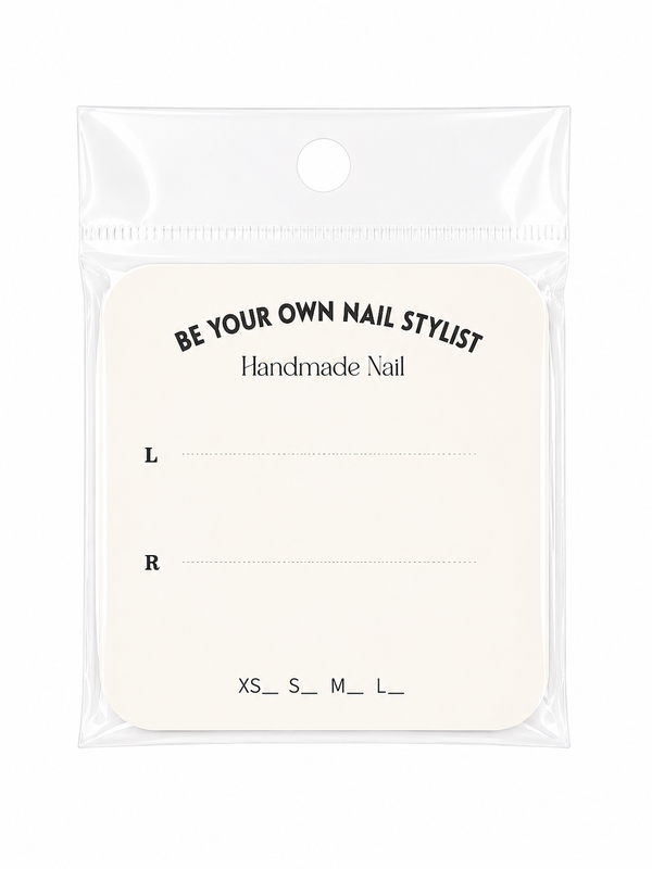 Press-On Nail Size & Display Card Inserts